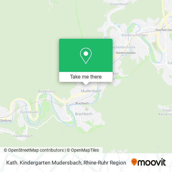 Kath. Kindergarten Mudersbach map