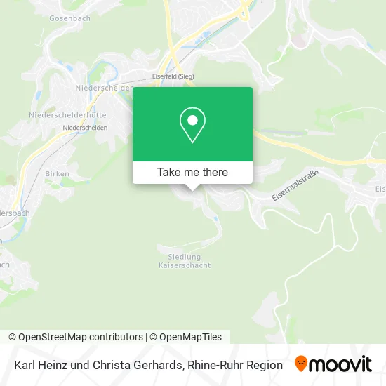 Карта Karl Heinz und Christa Gerhards