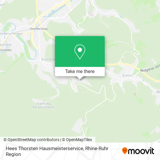 Карта Hees Thorsten Hausmeisterservice