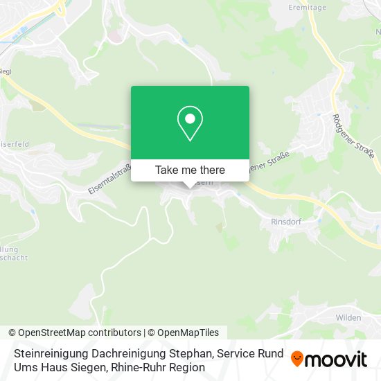 Steinreinigung Dachreinigung Stephan, Service Rund Ums Haus Siegen map