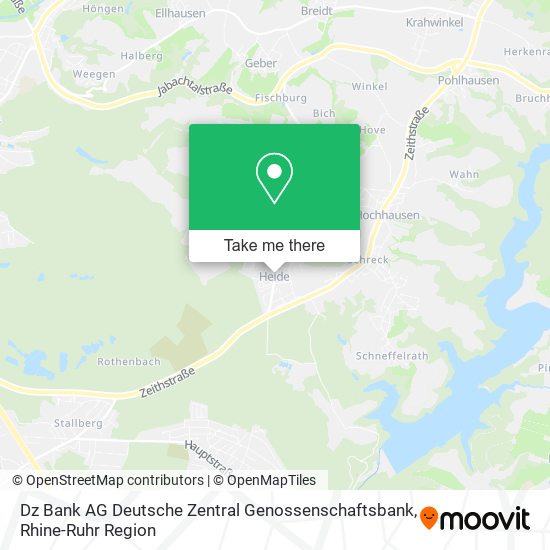 Dz Bank AG Deutsche Zentral Genossenschaftsbank map