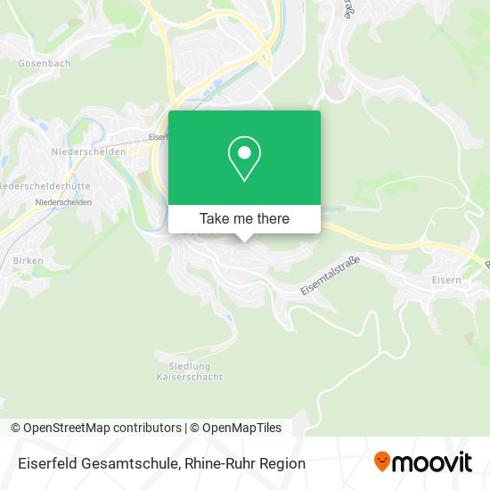Eiserfeld Gesamtschule map