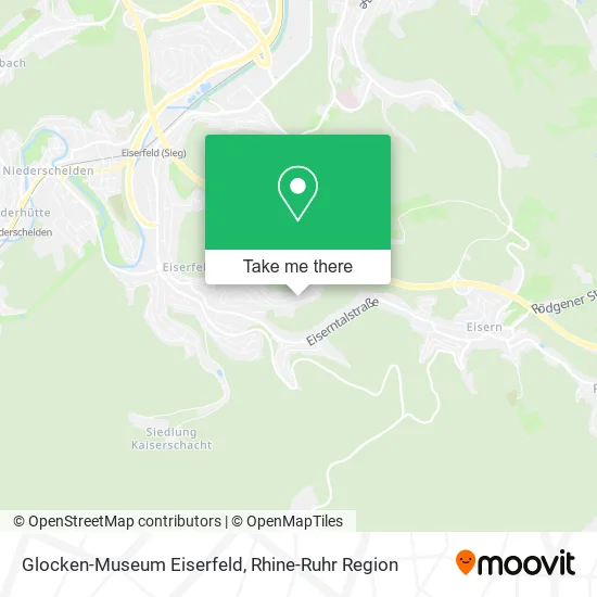 Карта Glocken-Museum Eiserfeld