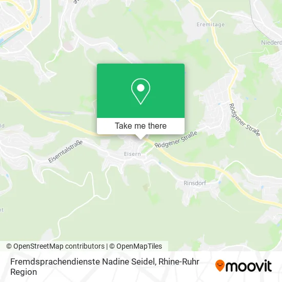 Карта Fremdsprachendienste Nadine Seidel