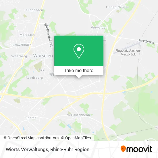 Карта Wierts Verwaltungs