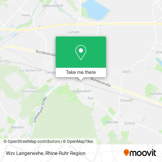 Карта Wzv Langerwehe