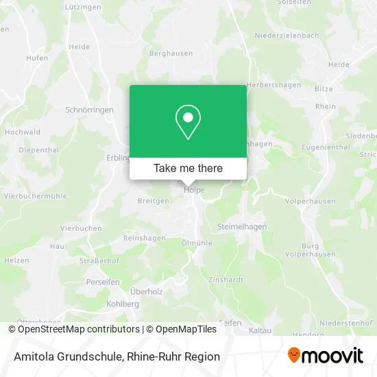 Карта Amitola Grundschule