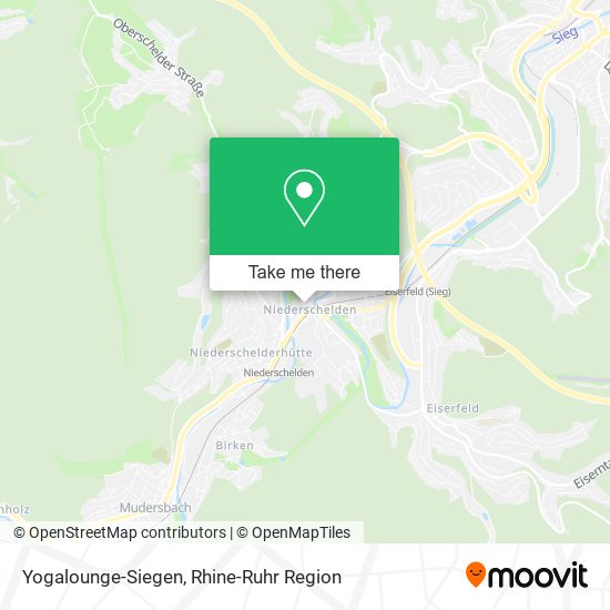 Yogalounge-Siegen map