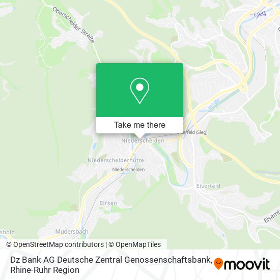 Dz Bank AG Deutsche Zentral Genossenschaftsbank map