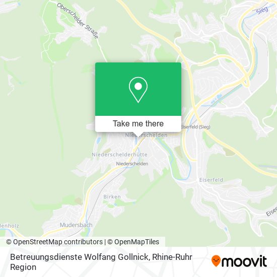 Betreuungsdienste Wolfang Gollnick map