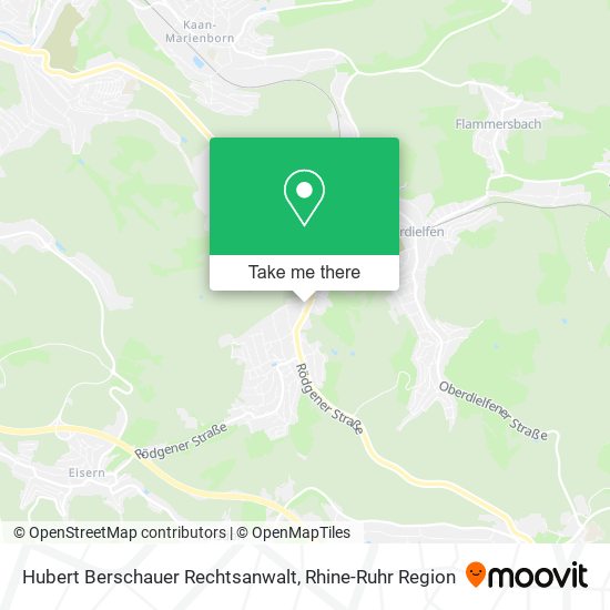 Hubert Berschauer Rechtsanwalt map