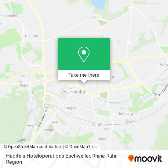 Habitels Hoteloperations Eschweiler map