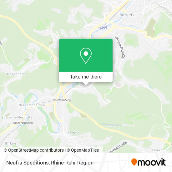 Карта Neufra Speditions