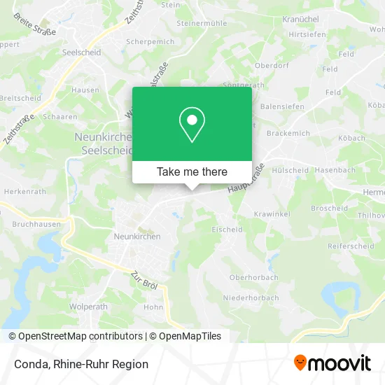 Карта Conda