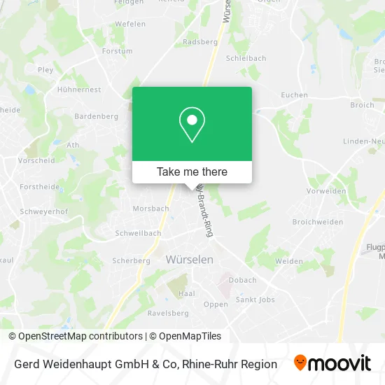 Карта Gerd Weidenhaupt GmbH & Co