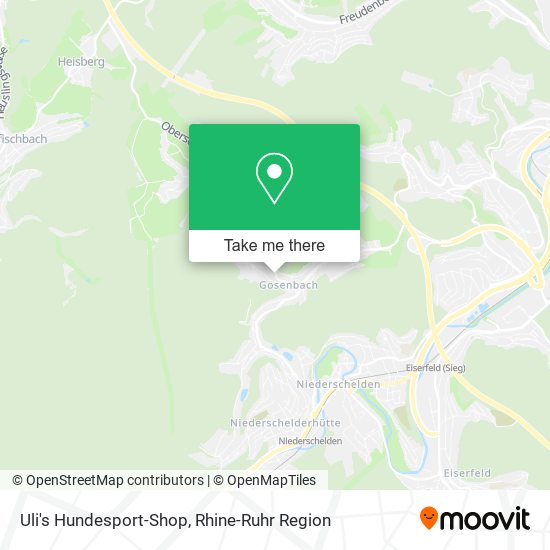 Uli's Hundesport-Shop map