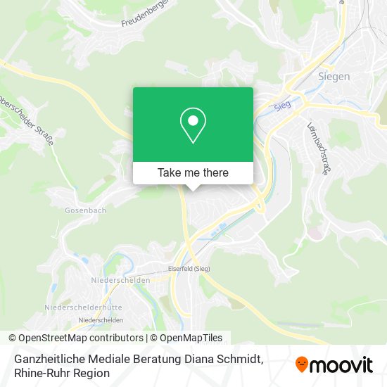 Ganzheitliche Mediale Beratung Diana Schmidt map