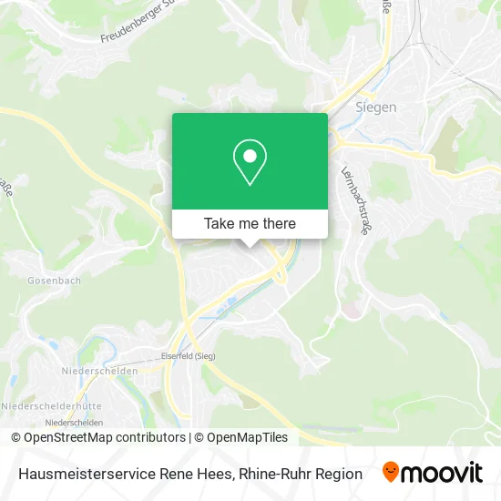 Карта Hausmeisterservice Rene Hees