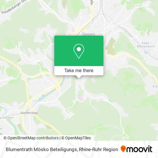 Карта Blumentrath Mösko Beteiligungs