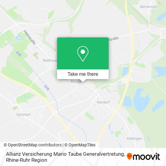 Allianz Versicherung Mario Taube Generalvertretung map