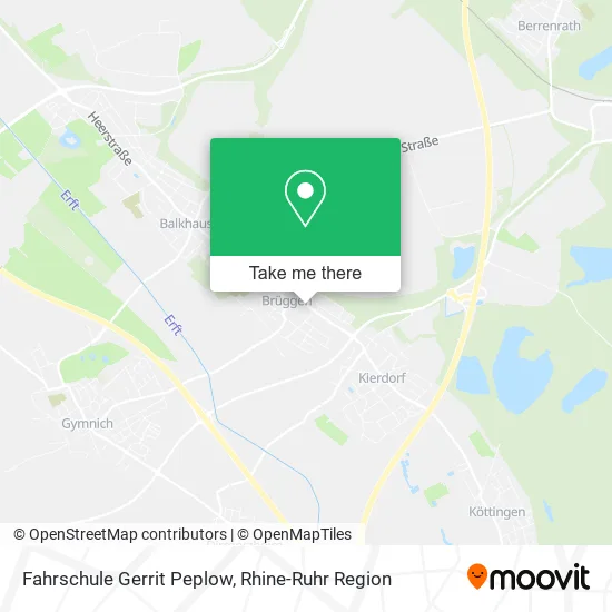 Карта Fahrschule Gerrit Peplow