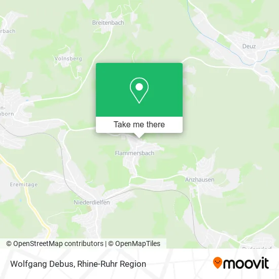 Карта Wolfgang Debus