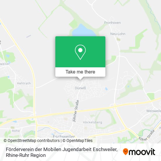 Förderverein der Mobilen Jugendarbeit Eschweiler map