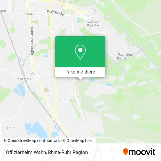 Карта Offizierheim Wahn