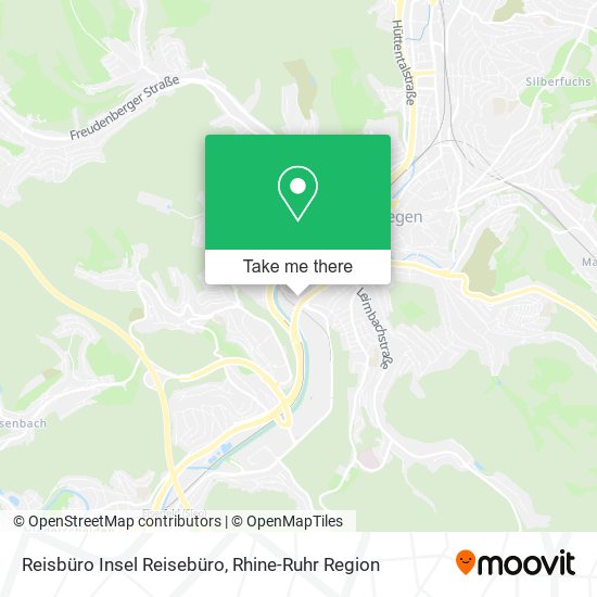 Reisbüro Insel Reisebüro map