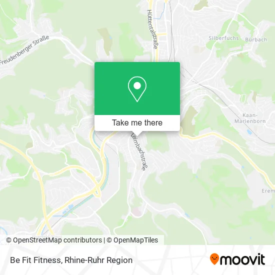 Карта Be Fit Fitness
