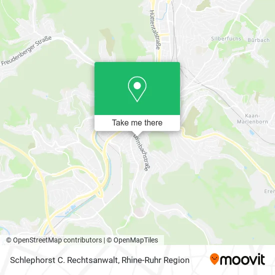 Карта Schlephorst C. Rechtsanwalt