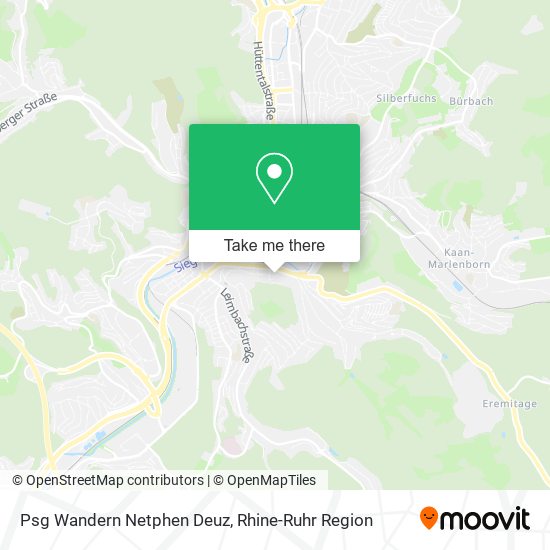 Psg Wandern Netphen Deuz map