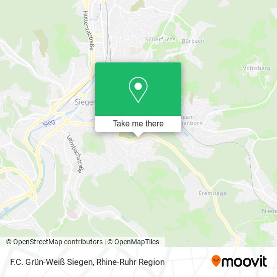 F.C. Grün-Weiß Siegen map