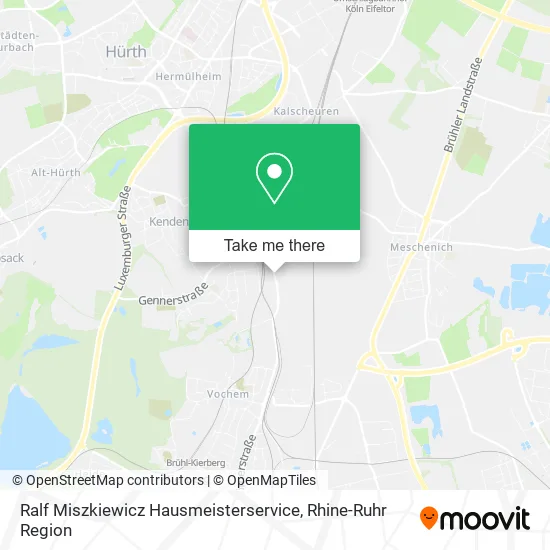 Карта Ralf Miszkiewicz Hausmeisterservice