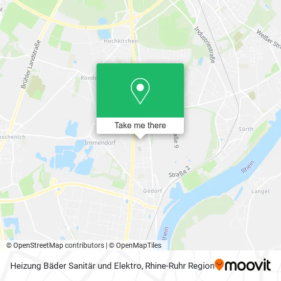 Heizung Bäder Sanitär und Elektro map