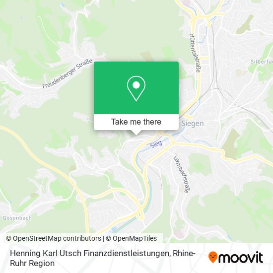 Henning Karl Utsch Finanzdienstleistungen map
