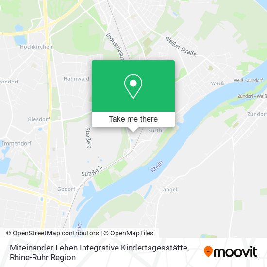 Miteinander Leben Integrative Kindertagesstätte map