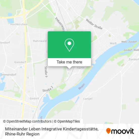 Карта Miteinander Leben Integrative Kindertagesstätte