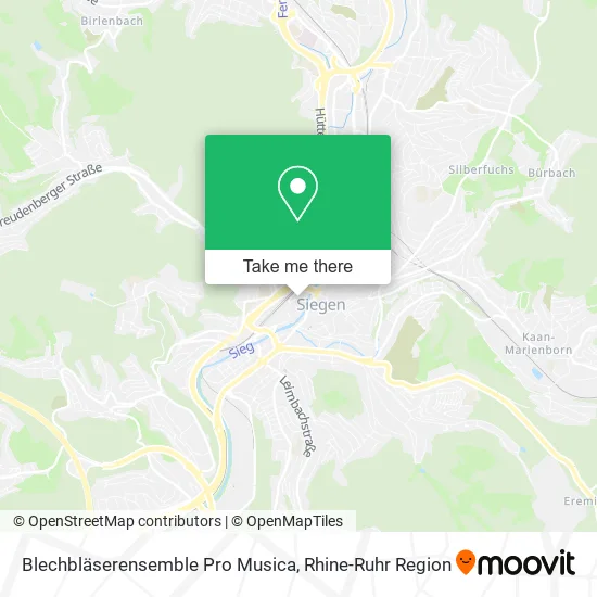 Карта Blechbläserensemble Pro Musica