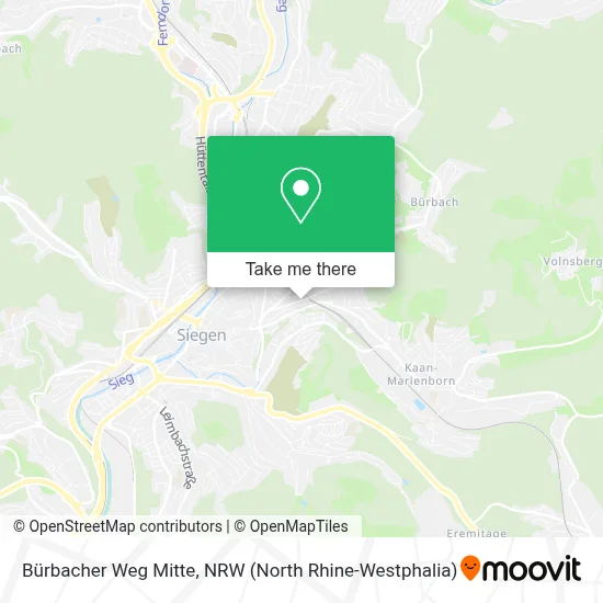 Bürbacher Weg Mitte map