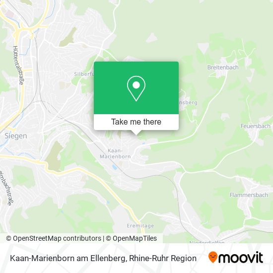 Kaan-Marienborn am Ellenberg map