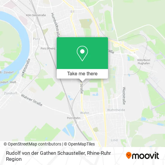 Rudolf von der Gathen Schausteller map