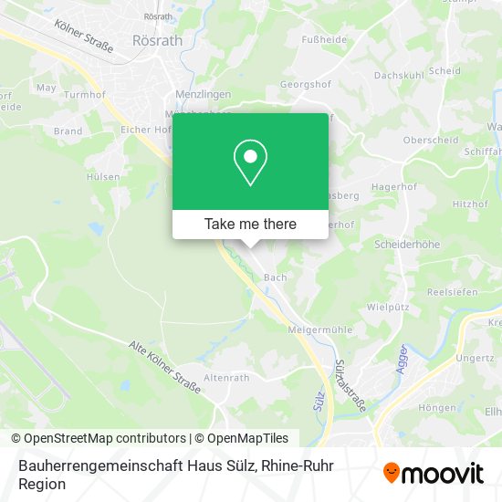 Bauherrengemeinschaft Haus Sülz map