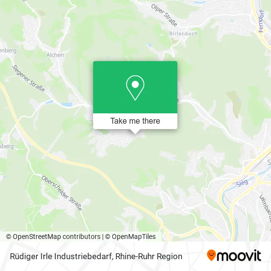 Карта Rüdiger Irle Industriebedarf