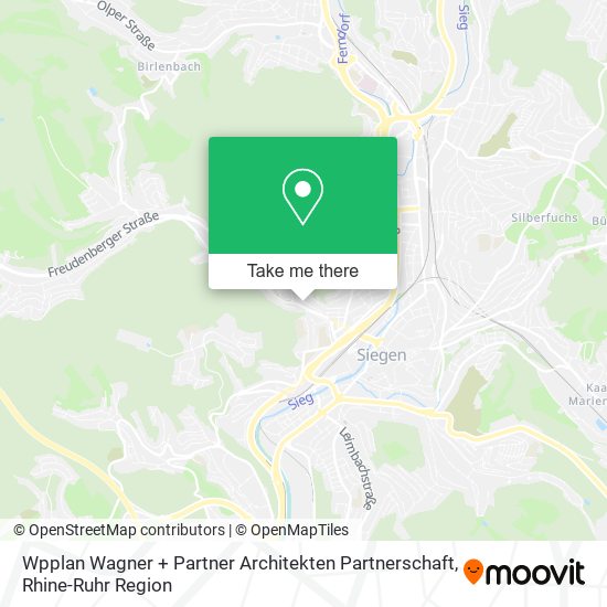 Wpplan Wagner + Partner Architekten Partnerschaft map