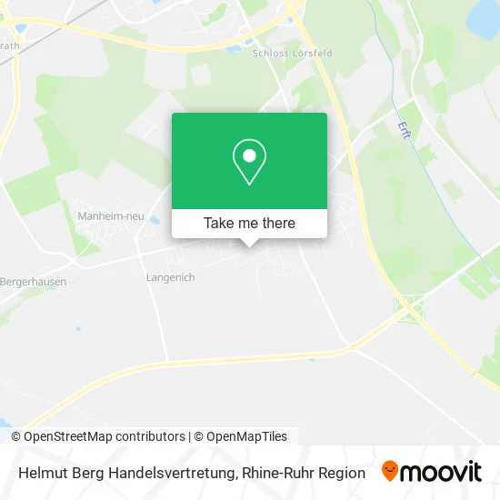 Карта Helmut Berg Handelsvertretung