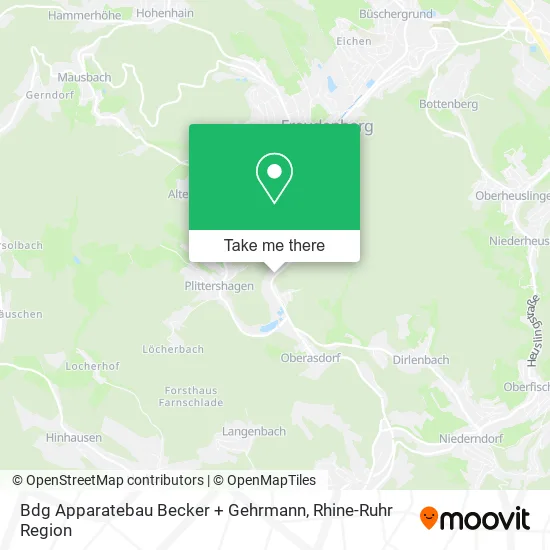 Bdg Apparatebau Becker + Gehrmann map