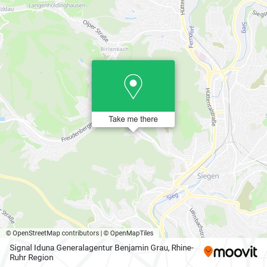 Signal Iduna Generalagentur Benjamin Grau map