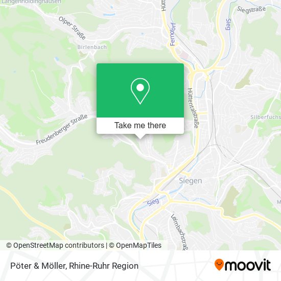 Pöter & Möller map