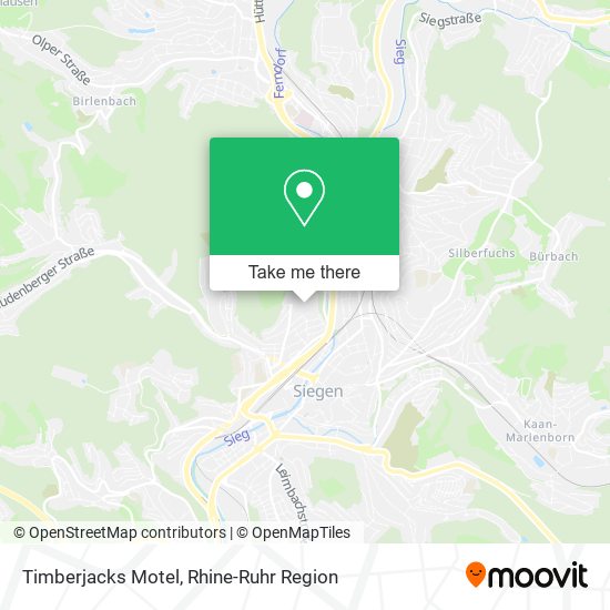 Карта Timberjacks Motel
